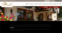 Desktop Screenshot of hotelmalder.com