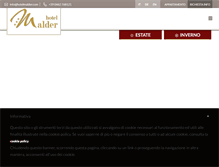 Tablet Screenshot of hotelmalder.com